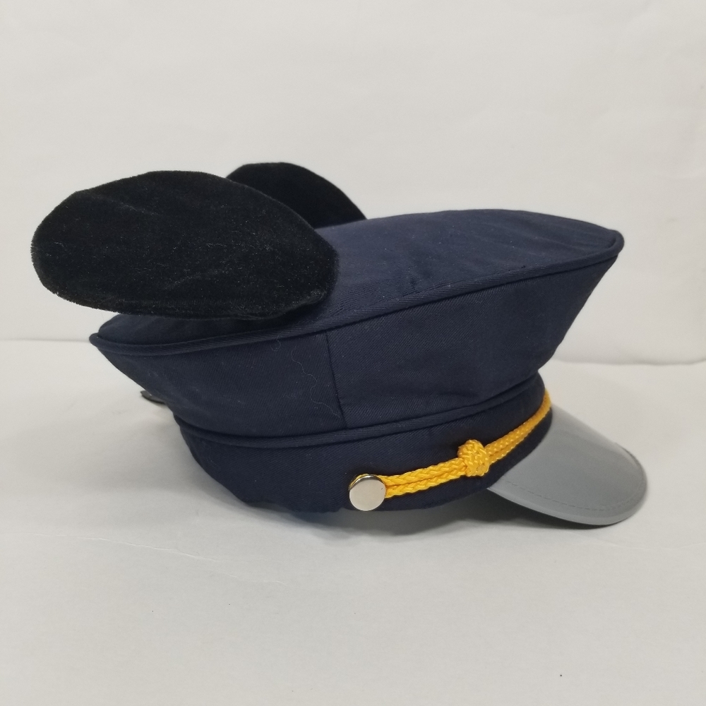 Rare Walt Disney World Mickey Mouse Police Department NYC 55th & 5th Hat Cap - Picture 4 of 9